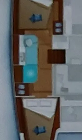 Nuit sur l'eau mouillage à San Ciprianu Botel *